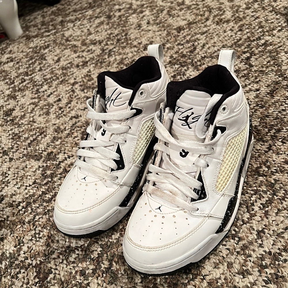 Nike Air Jordans. Youth size 4.5. Lightly worn!
